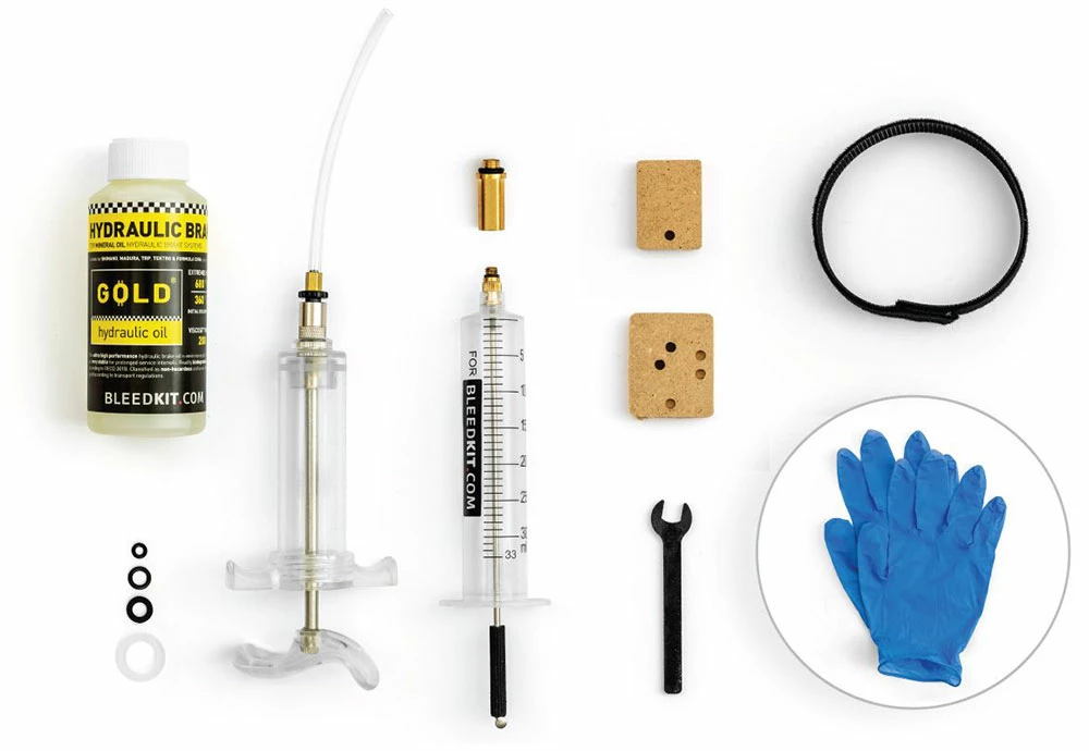 Bleedkit Kit De Purge D'atelier + Liquide De Frein Gold 100ml - Shimano MTB / Road 1 Bleedkit Kit De Purge D'atelier + Liquide De Frein Gold 100ml - Shimano MTB / Road