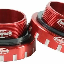 HOPE Stainless Bottom Bracket 68/73/83mm For 30mm Axle -Pneus Soldes Magasin Hope Edelstahl Innenlager rot BBSS30R
