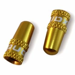 Quaxar Capuchons De Valve SV -Pneus Soldes Magasin Quaxar SV Ventilkappen gold