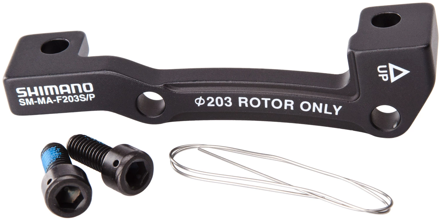 Shimano SM-MA-F203S/P Adaptateur Pour Rotor Avant 203mm 1 Shimano SM-MA-F203S/P Adaptateur Pour Rotor Avant 203mm