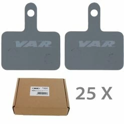 Var Plaquettes De Disque Pour Shimano M575/M525/M486/M445 (emballage Pour 25 Ateliers)