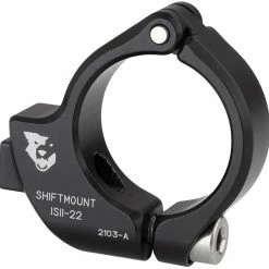 Wolf Tooth Components ShiftMount Collier 22,2mm Pour Montage Du Levier De Vitesse Shimano -Pneus Soldes Magasin WT SHF 22 ISII 2000x