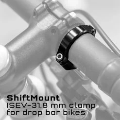 Wolf Tooth Components ShiftMount Collier 31,8mm Pour Montage Du Levier De Vitesse Shimano -Pneus Soldes Magasin Wolf Tooth ShiftMount WT SHF 32 ISEV 3