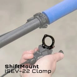 Wolf Tooth Components ShiftMount Collier 22,2mm Pour Montage Du Levier De Vitesse Shimano -Pneus Soldes Magasin WolfTooth ShiftMountISEV22 3 2000x