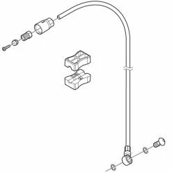 Shimano ZEE SM-BH90-SBS Conduite De Frein 1000mm -Pneus Soldes Magasin ZEE Bremsleitung SM BH90 SBS 1000mm schwarz ISMBH90SBSL100 c