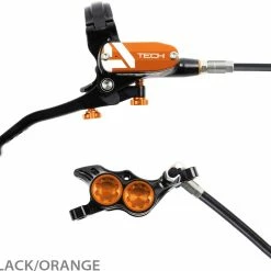 HOPE Frein à Disque Tech 4 E4 - Levier à Droite -Pneus Soldes Magasin hope 20114399 Tech 4 E4 Stahlflex Scheibenbremse hinten rechts 4