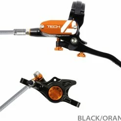 HOPE Tech 4 X2 Frein à Disque En Acier Flex - Levier Gauche -Pneus Soldes Magasin hope 20114408 Tech 4 X2 Stahlflex Scheibenbremse vorne links 5