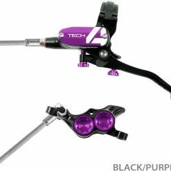 HOPE Tech 4 E4 Frein à Disque En Acier Flex - Levier Gauche -Pneus Soldes Magasin hope T4E4NBL 20114400 Tech 4 E4 Stahlflex Scheibenbremse vorne links 5