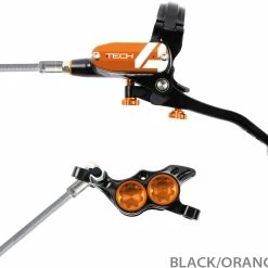 HOPE Tech 4 E4 Frein à Disque En Acier Flex - Levier Gauche -Pneus Soldes Magasin hope T4E4NBL 20114400 Tech 4 E4 Stahlflex Scheibenbremse vorne links 6