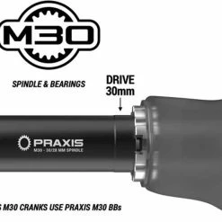 Praxis Works Bras De Manivelle Cadet Gen2 M30 MTB -Pneus Soldes Magasin praxis works G2 C165 20119958 Cadet Gen2 M30 MTB Kurbelarme 3